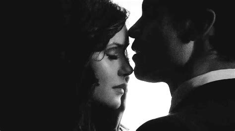 Gentle Romantic Forehead Kiss GIF 